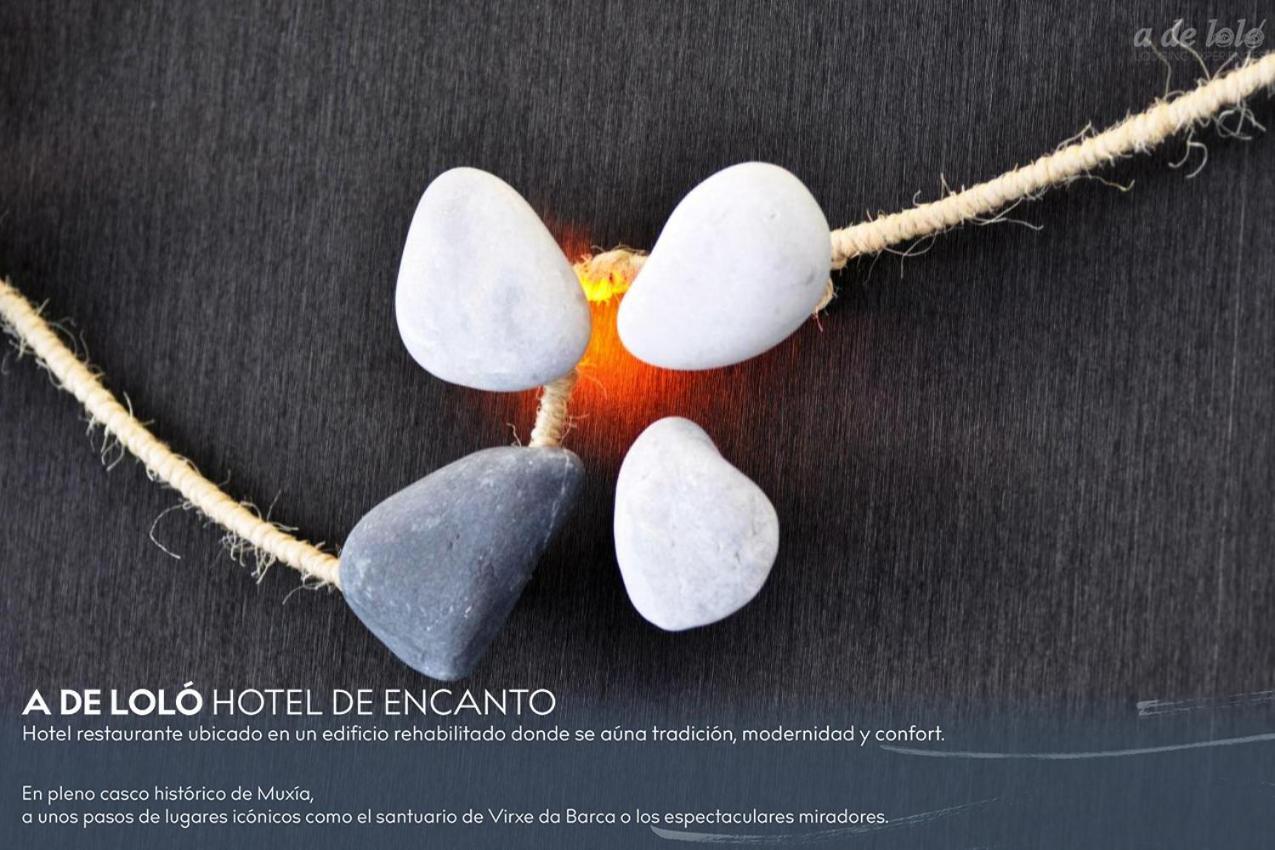 A De Lolo Alojamiento Con Encanto Muxia Exteriör bild